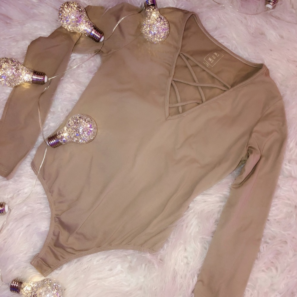 Tan bodysuit